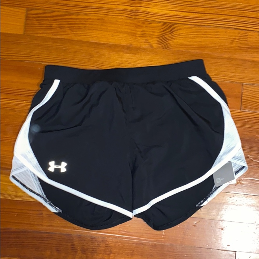 Under Armor shorts!